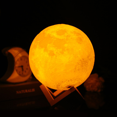 15cm Remote Control Moon Light Children's DIY Lantern Moon-Light Lamp Colorful Romantic Girl Heart Small Night Lamp