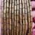 Golden Coral Straight Tube 4x10mm Gold Silk Willow Semi-Finished Chain Accessories DIY Bracelet Necklace Accessories