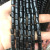 Black Coral Cylindrical Semi-Finished Chain Accessories DIY Bracelet Necklace Accessories