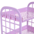 Creative Two-Layer Hollow Plastic Storage Rack for Foreign Trade