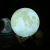 15cm3d Moon Small Night Lamp Bluetooth Audio Led Racket Desktop Lamp Creative Children's Toy Star Light