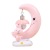 Creative Girlish Heart Hamster Rabbit Unicorn Moon Night Lamp Resin Craft Ornament for Girls Birthday
