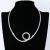 2021 New Irregular Necklace Clavicle Chain Female Crystal Leather Rope Ins Autumn and Winter Ornament Retro Simple Necklace