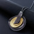 2021 Autumn and Winter New Alloy Women's Necklace Niche Design Women's Dress Accessories Pendant Sweater Chain Long Chain Necklace