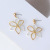 Dongdaemun Wholesale Elegant High Sense New Retro Minority Design Autumn And Winter Earrings European And American Simple And Exaggerated Earrings