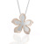 European and American 2021 Hot Necklace Fashion Irregular with Personality Flower Decorative Pendant Long Necklace Women's Sweater Chain