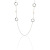 Long Sweater Chain 2021 Foreign Trade New Necklace European And American Fashion Minimalist Pearl Women 'S High-Grade Retro Necklace