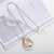 Autumn Ornament New Necklace European and American Retro Long Necklace Geometric Pendant Women's Alloy Sweater Chain