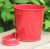 Amazon Supplies Iron Bucket Hook Bucket Iron Painting Basin Galvanized Iron Tinplate Outdoor Hanging Pot Holder Hanging Bucket Decoration