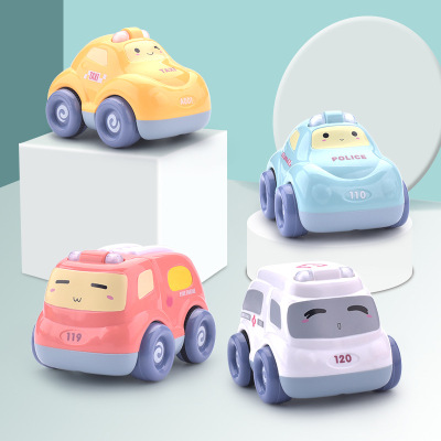 KUB Same Children's Toy Car Boy Inertia Car Music Sound and Light 0-3 Years Old Baby Educational Toys