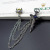 European American High-End Retro Personality Tassel Skull Cross Sword Crystal Brooch Female Collar Pin EBay Hot Sale