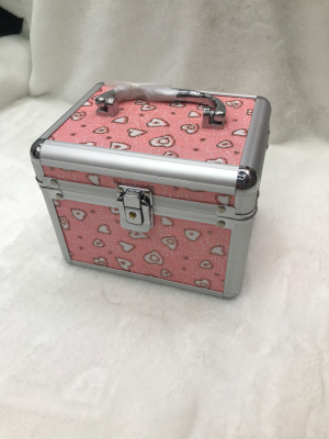 Cubic Three-Piece Set Bright Color Cosmetic Case Jewelry Storage Box