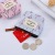 Korean Style Fabric Coin Purse Short Canvas Mini Small Square Bag with Zip Earphone Bag Student Coin Bag Key Case