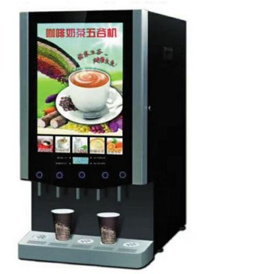 Full-Automatic 5 Flavors Hot and Cold Instant Coffee Milk Tea Juice Soybean Milk Drinking Machine Coffee Machine Drinking Machine