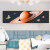 Children's Room Bedroom Bedside Decorative Painting Modern Minimalist Boys and Girls Room Wall Painting Astronaut Horizontal Hanging Painting