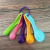 Wholesale 5-Piece Color Measuring Spoon Set with Scale Measuring Spoon Caddy Spoon Baking Tool