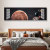 Science Fiction Sky Astronaut Pattern Children's Room Horizontal Board Bedroom Crystal Porcelain Decorative Painting Wall HD Decorative Hanging Painting