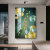 Custom Design High Quality Lotus Goldfish Pattern Home Hallway Corridor Decoration Hanging Painting Hotel Large Size Wall Painting