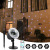 Dynamic Snowflake Projection Lamp Outdoor Waterproof RF Remote Control Snow Light Lawn Lamp