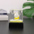 Cube Shape Colorful Color Matching Creative Office Ornaments Resin Penholder Multilateral Three-Dimensional Base Message Folder