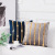 Office Nap Pillow Velvet Bronzing Pillow Cover Sofa Cushion Bedside Backrest Pillowcase Customization