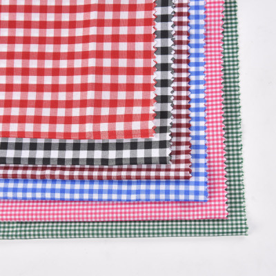 Shirt Fabric Classic Check Yarn Dyed Fabric Plaid Fabric for School Uniform, Shirt Costume