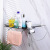 Bathroom Wrought Iron Hanging Basket, Wall-Mounted Storage Rack Wash Tableware Storage Towel Rack Multi-Purpose Storage Rack Hair Dryer Rack