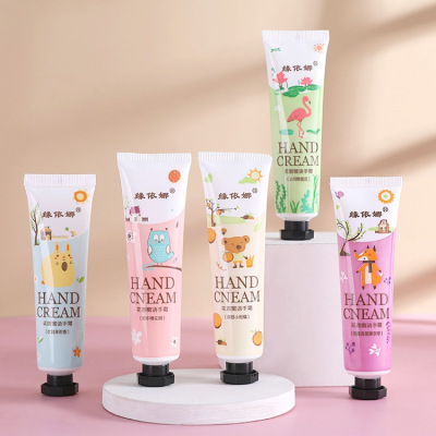 Yuanyina Plant Fragrance Fruit Hand Cream Moisturizing Care Hand Cleaning Cream Autumn and Winter Anti-Chapping Hose Hand Cream