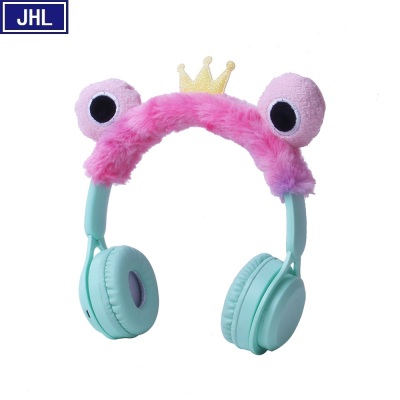 New Cartoon FROGPRINCE Model Bluetooth Headset Cute Cute Children's Cute Headset Wireless Headset.