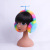 Winter Colorful Bamboo Dragonfly Plush Warm Headphones Head-Mounted Incense Inserted Cartoon Style Music  Cross-Border.
