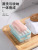 Soap Box Light Luxury Multi-Functional Soap Dish Soap Box Hand Rub-Free Foaming Soap Box Household Storage Box Drain