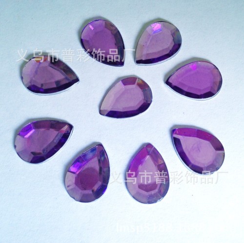 Manufacturers Supply Loose Beads Acrylic Drill Point Water Handmade DIY Mobile Phone Accessories High Quality Water Drop 