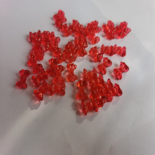 supply acrylic imitation crystal beads children‘s video game city push sugar gem colorful bow plastic children‘s toy beads