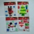 Christmas Jelly Stickers Window Stickers Decorative Sticker Snowflake Stickers