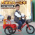 Children's Tricycle Bicycle 2-4-6-10 Years Old with Bucket Male and Female Baby Double Stroller Folding Bicycle