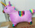 2022 New Toy Jumping Horse Cloth Cover Unicorn PVC Inflatable Toy