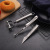 Thickened Stainless Steel Kitchen Gadget Peeler Grater Duck Hair Removal Tool Fruit Knife Peeler Three-Piece Set
