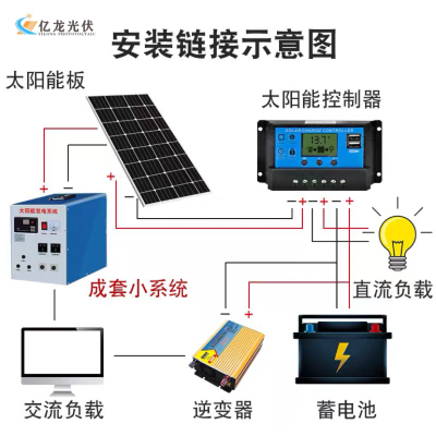 Photovoltaic Power Generation System Assembly Solar Panel Power Generation Southeast Asia Export Photovoltaic Module Solar Panel Solar