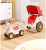 Children's Electric Quadricycle Small Horse-Drawn Tram Rechargeable Boys and Girls Can Sit Double Bicycle Motorcycle Tricycle Stroller