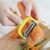 Rotating Three-Cutter Head Peeling Grater Multi-Functional Stainless Steel Melon and Fruit Cutting Wire Cutting Switch Slicing Knife Amazon