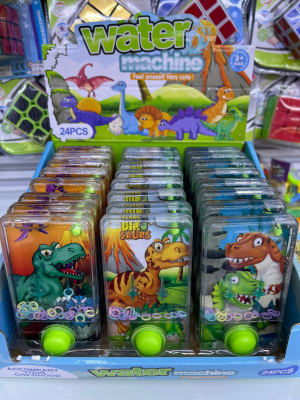 Dinosaur Water Ring Single Key Game Water Machine Children's Classic Memories Student Toy Water Machine Kindergarten Prize