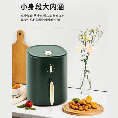 3.5L Air Fryer Automatic Household Large Capacity Fryer Multi-Functional Oil-Free Chips Machine Deep Frying Pan Can Be Sent on Behalf