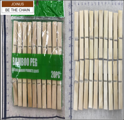 6.1CM Bambo Pegs 20pcs SMAL AF-1575-3