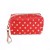 Cross-Border Bronzing Printed Love Small Square Bag Storage Bag Large Capacity Cosmetic Bag Portable Washing Bag Factory Direct Sales