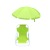 Outdoor Children's Folding Beach Picnic Chair with Umbrella Portable and Versatile Beach Chair Korean Same Style Wind