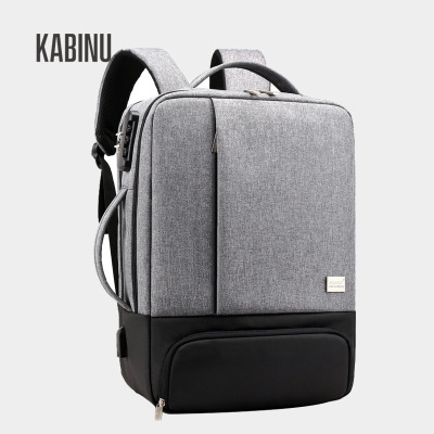 Factory Direct Sales Business Backpack Men's Anti-Theft Multifunctional Backpack Business Trip Leisure Laptop Large Space Backpack