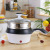 Korean-Style Electric Frying Pan Household Multi-Functional Dormitory Students Small Electric Pot Electric Cooking and Frying All-in-One Pot Electric Caldron