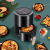 New Air Fryer Wholesale Multi-Functional Smart Oil-Free and Smoke-Free Chips Machine 2.5L Deep Frying Pan Large Capacity Delivery
