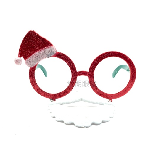 christmas christmas style holiday party masquerade， party christmas decoration glasses
