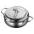 Deep Frying Pan 304 Stainless Steel Japanese-Style Tianluo Women Fryer Household Kitchen Small Frying Pot Gas Induction Cooker Universal